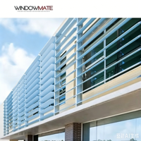 Grille de ventilation décorative en aluminium, montée sur cadre, étanche, légère, durable, économe en énergie, taille personnalisée