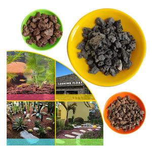Fournisseur chinois de roche <span class=keywords><strong>volcanique</strong></span> pour l'horticulture, <span class=keywords><strong>pierre</strong></span> de lave rouge et noire pour la décoration d'aquariums - Product Image 1