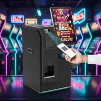 Kiosque de Recharge et de Paiement en Libre-Service avec Recyclage de Billets et de Pièces, Écran Tactile 15,6 pouces et SDK pour Recharge Rapide et Traitement des Paiements