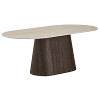 Table de salle à manger, mobilier de salle à manger, 4, 6 ou 8 places, style nordique, luxe moderne, table en pierre frittée travertin, tables de cuisine et de salle à manger