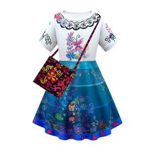 Costume da Principessa Isabella <span class=keywords><strong>Madrigal</strong></span> di Encanto per Bambini, Abito per Carnevale, Natale e Halloween 2026 - Product Image 6