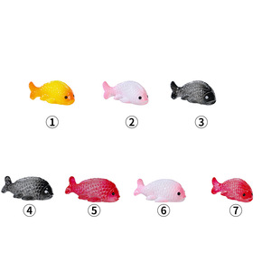 Miniature Fish Ocean Theme Decor Synthetic Resins Multi Piece Desk Supplies Modern Design - Product Image 5