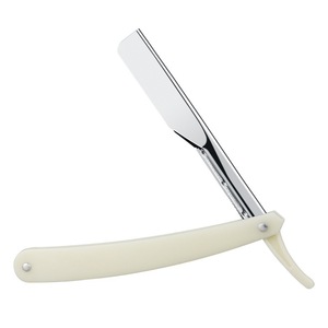 <span class=keywords><strong>Rasoio</strong></span> Classico Pieghevole da Barbiere <span class=keywords><strong>per</strong></span> la Cura Maschile, Rifinitura dei Peli del Viso, Modellatura delle <span class=keywords><strong>Sopracciglia</strong></span> e Rasatura Manuale con Lame - Product Image 3