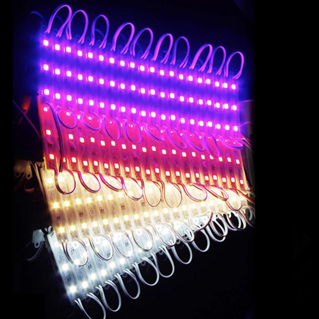 12v 3 Light Sign Lens Modulo Led Mini Smd Led Module Injection BT Remote Control 5050 RGB Led Modules