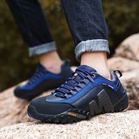 Chaussures de randonnée décontractées imperméables de dernière conception pour hommes, idéales pour le sport en plein air et l'entraînement en milieu désertique – Vente en gros