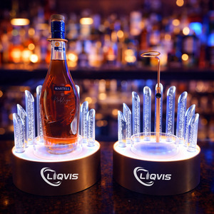 LiqVis Soporte Luminoso Acrílico Multicolor para Botellas, Iluminación Deslumbrante para Locales de Baile, Soporte LED para Botellas de <span class=keywords><strong>Licor</strong></span>, Glorificador de Botellas de Vino para Fiestas en Casa - Product Image 3