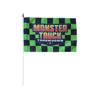 Logo personnalisé, Stock bon marché, 14x21cm, Mini drapeau ondulé de <span class=keywords><strong>Gay</strong></span> Pride, grand drapeau à main - Product Image 2