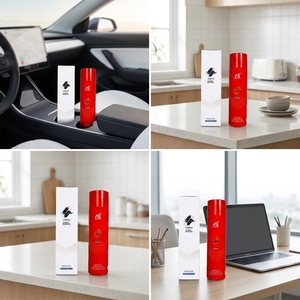 ALU. <span class=keywords><strong>Extincteur</strong></span> à mousse anti-incendie en alliage non toxique, facile à utiliser, durable, 500 ml, fabricant <span class=keywords><strong>d</strong></span>'extincteurs pour voitures - Product Image 2