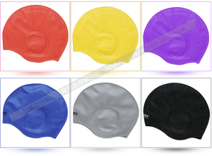 Bonnets <span class=keywords><strong>de</strong></span> <span class=keywords><strong>bain</strong></span> en silicone durables et confortables pour hommes - Faciles à enfiler - Product Image 6