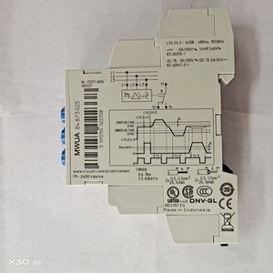 Crouzet Control <b>Relay</b> MWUA84873025 Single Pole Double Throw Contact 3x208-480V 50/60Hz Protection <b>Relay</b> - Product Image 1