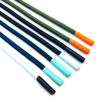 Embouts trempés en silicone de marque Lacet Lacets en silicone