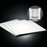 Panneau HIPS thermoformable haute résistance, feuille de plastique blanche adaptée au thermoformage sous vide pour réfrigérateur