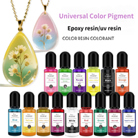 Pigment inorganique mica de 30 couleurs pour résine époxy, haute concentration, résistant aux UV, facile à mélanger, pour projets de coulée profonde et d'art des ongles