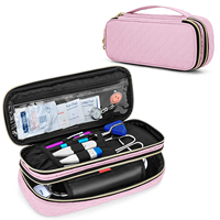 Étui pour stéthoscope à double couche, étui de transport pour stéthoscope, sac de voyage pour accessoires d'infirmière, OEM accepté