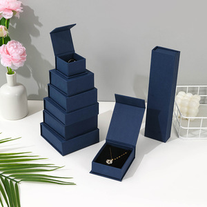 Biểu Tượng Tùy Chỉnh Nhiều Kích Thước Từ Đồ Trang Sức Bao Bì Hộp Quà Tặng Từ Hộp Giấy Vòng Cổ Bông Tai Bao Bì Hộp - Product Image 4