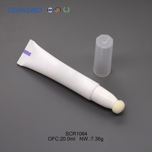 Tubos de Plástico Reciclables de 20g para Brillo Labial con Aplicador de Esponja, Tubo Cosmético para Mascarillas Faciales y Corrector, Marca Privada - Product Image 4