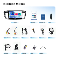 Dasaita pemutar CD mobil Android 10, 9 inci Stereo GPS DSP RGB Kompatibel Mitsubishi Xpander Alpine Subwoofer 1280x720 GPS DSP RGB