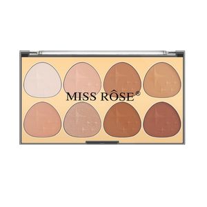 <span class=keywords><strong>MISS</strong></span> ROSE 8 couleurs kit multi-fonctionnel naturel éclaircissant mise en évidence poudre de maquillage MATTE contouring palette - Product Image 6