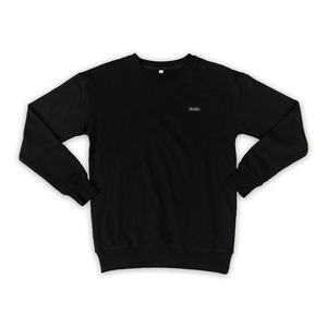 เสื้อมีฮู้ดแขนยาวคอกลมผ้าฝ้ายระบายอากาศสีดำลำลองออกแบบกีฬา - Product Image 4