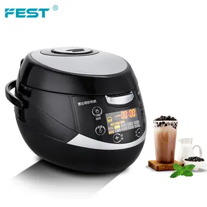 Bubble Tea Shop auto cooking machine smart 5l for tapioca/jelly/pudding/sago/taro/beans boba tea cooker tapiocar cooker