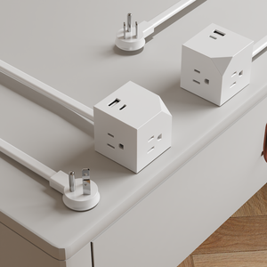 Canada đa <span class=keywords><strong>USB</strong></span> Ổ cắm 5 ft bàn Power Strip Cube nhỏ gọn xách tay bảo vệ quá tải cho ETL/UL/FCC chứng nhận - Product Image 1