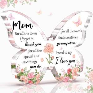 Cadeaux <span class=keywords><strong>pour</strong></span> <span class=keywords><strong>maman</strong></span>, cadeaux délicats <span class=keywords><strong>pour</strong></span> l'<span class=keywords><strong>anniversaire</strong></span> <span class=keywords><strong>de</strong></span> <span class=keywords><strong>maman</strong></span> <span class=keywords><strong>de</strong></span> la part <span class=keywords><strong>de</strong></span> sa fille ou <span class=keywords><strong>de</strong></span> son fils, idées <span class=keywords><strong>de</strong></span> cadeaux <span class=keywords><strong>pour</strong></span> l'<span class=keywords><strong>anniversaire</strong></span> <span class=keywords><strong>de</strong></span> <span class=keywords><strong>maman</strong></span> - Décorations en acrylique en forme <span class=keywords><strong>de</strong></span> papillon - Product Image 5