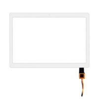 Suku Cadang Perbaikan Panel Layar Sentuh untuk Lenovo Tab M10 HD TB-X505 X505F X505 Hitam Putih Suku Cadang Digitizer Tablet