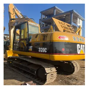 Hot sale used Caterpillar CAT320C Hydraulic excavator Japan use construction equipment with cheap price