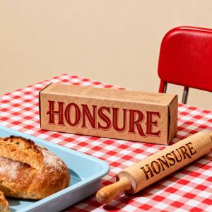 กล่องใส่ขนมปังพิซซ่าขนมปังแผ่นใหญ่แบบใช้แล้วทิ้งพร้อมแผ่นฟอยล์สีทองและพิมพ์ลายนูนพร้อมโลโก้ - Product Image 4