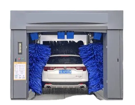 सुरंग प्रकार गैन्ट्री कार धोने की मशीन उपकरण पूरी तरह से स्वचालित सुरंग 5 ब्रश के लिए कार