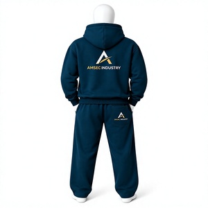 Plus Size Custom Logo Men's Customizable Acid Wash Rhinestone <b>Jogger</b> Set Heavyweight 100% Cotton <b>Oversized</b> Tracksuit - Product Image 2
