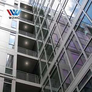 Edifício de escritório personalizado multi-10 pisos, estrutura de aço de tamanho personalizado em 2-10 pisos