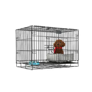 Metal dog kennel metal animal cage cover for run outdoor house protective door removeable training pet behavior made in India