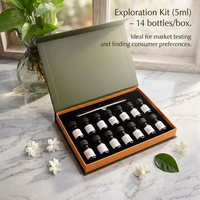 Kit d'essai d'huiles essentielles d'aromathérapie, plus de 1000 variétés, 5 ml, 14 x 50 ml, pour diffuseur de parfum, vente en gros