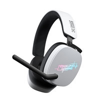 Casque de jeu sans fil ONIKUMA GT812 blanc, 4 modes, 2.4G, faible latence, audio 40mm pour PC, PS5, mobile, vente en gros