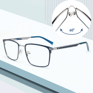 Giá bán buôn Retro Vòng kính chất lượng cao người đàn ông kinh doanh khung hình đầy đủ Titanium kính quang học khung - Product Image 2