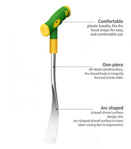 จอบทำสวนเหล็กแมงกานีสสำหรับกำจัดวัชพืชผักป่าถั่วชิกพี - Product Image 2