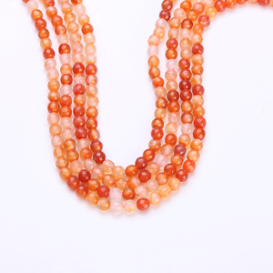 Perles d'agate bleue naturelle pour la fabrication de bijoux, pierres précieuses de 8 mm et 3 mm en forme de boule, origine minérale certifiée GIA - Product Image 6