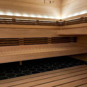 Erschwing liche Infrarot sauna für 1 Person mit Dampf duschraum und <span class=keywords><strong>Massage</strong></span> funktion - Product Image 4