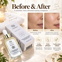 Sérum Visage Anti-Âge Raffermissant et Lissant Rides aux Micro-Encapsules Fermentées de Bakuchiol, Rétinol, Niacinamide et Tremella