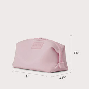 กระเป๋าซิปนีโอพรีนสำหรับผู้หญิงกระเป๋าเครื่องสำอางแบบมีสายเจลลี่สำหรับเดินทางกระเป๋าเครื่องสำอาง - Product Image 5