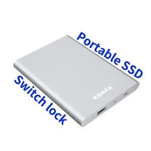 휴대용 휴대 전화 솔리드 스테이트 드라이브 하드 디스크 드라이브 2TB 1TB 512GB 256GB 128GB USB C 외장형 하드 드라이브 외부 1TB 2TB SSD