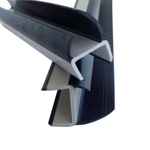 Bande d'étanchéité de <span class=keywords><strong>porte</strong></span> de compartiment de camion de type fourgon, épaisse et durable, en forme de H, à âme pleine, pour hayon de camion à benne basculante et camion frigorifique - Product Image 1