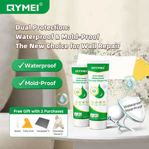 Kit de Reparación de Paneles de Yeso Impermeables y Antimoho, Pasta de Relleno Interior, Relleno de Paredes Fácil de Usar, Parche de Agujeros de Secado Rápido para el Hogar, Pintura Lista para Usar - Product Image 3