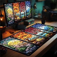 Fantaisie-Thème Mystérieux Élégant Cool PC Gaming Tapis De Souris Gamer Tapis Teclado Pad Tapis Ordinateur Portable Bureau Tapis 900X400