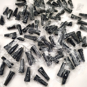 Nhựa Đen hookah tip shisha ống ngậm lời khuyên gói cá nhân 100 cái đếm đóng gói - Product Image 5