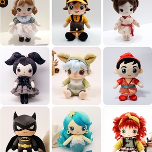 Jouets en peluche personnalisés, mascottes sur mesure, cadeaux, logos en tissu, poupées en coton, personnages de poupées anime personnalisés - Product Image 3