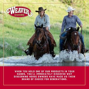 Têtière Western Weaver en Cuir Véritable Marron, Accessoire d'Équitation Style Cowboy - Product Image 6