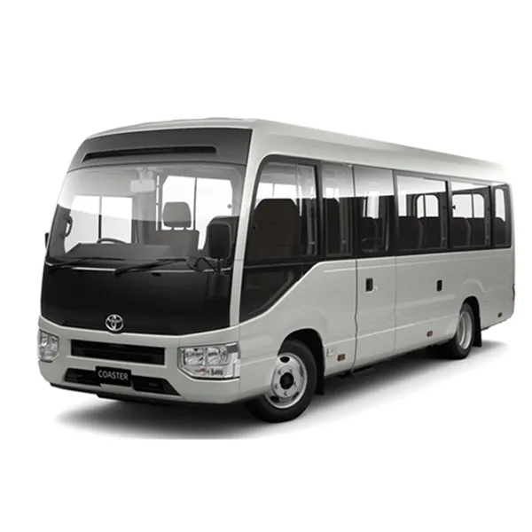 LHD Used Toyota Coaster Bus 30 seats