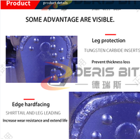 Forage d'eau géothermique à gaz de pétrole grande taille 12 1/4 16 20 24 22 26 pouces IADC537 637 737 Tci Tricone Hard Rock Drills Bit